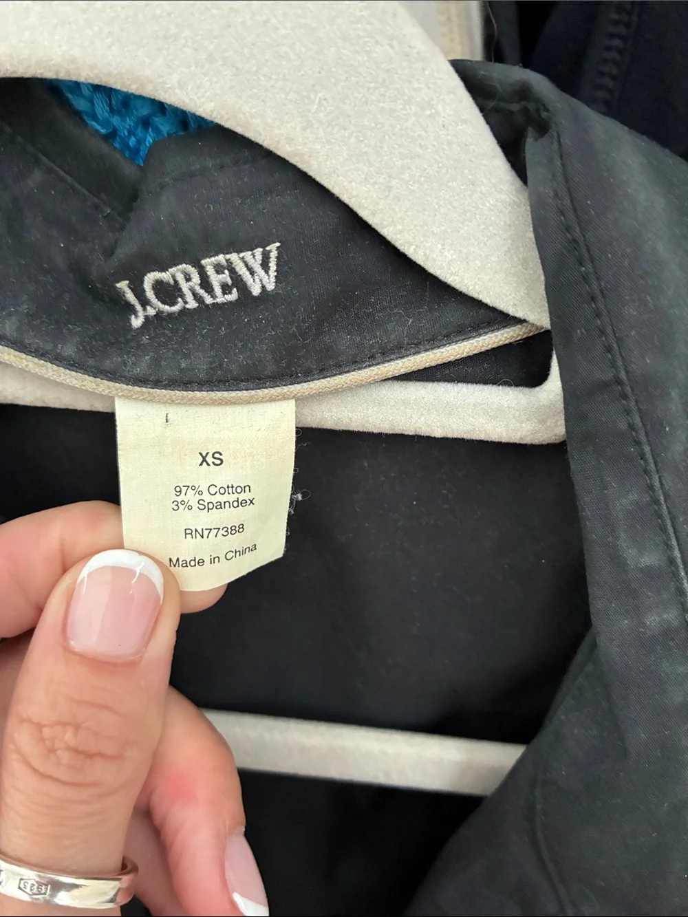 J. Crew Black Lightweight Button-Up Shirt Jacket